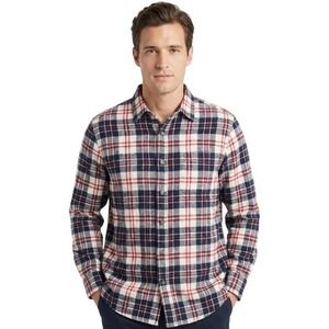 Hobbs Creek Shirt Mens‎ S Blue Red Plaid Flannel Button Down Long Sleeve Casual